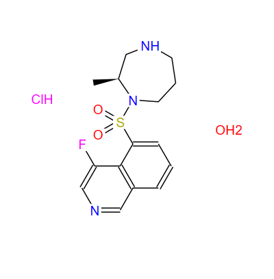 887375-67-9;(2S)-1-[(4-氟-5-异喹啉基)磺酰基]六氢-2-甲基-1H-1,4-二氮杂卓单盐酸盐二水合物