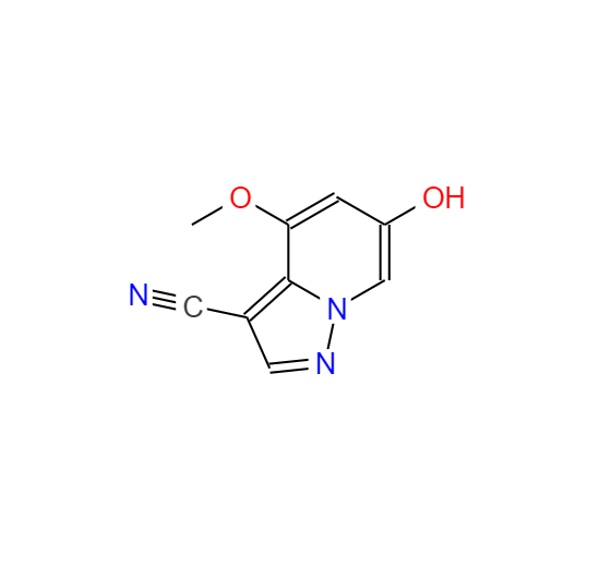 Pyrazolo[1,5-a]pyridine-3-carbonitrile, 6-hydroxy-4-methoxy-