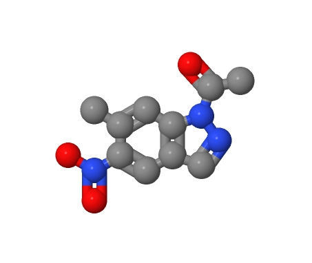 1-(6-甲基-5-硝基-1H-吲唑-1-基)-1-乙酮