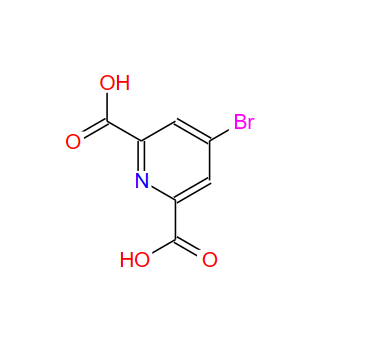 162102-81-0；4-溴-2,6-吡啶二羧酸；4-BROMOPYRIDINE-2,6-DICARBOXYLIC ACID