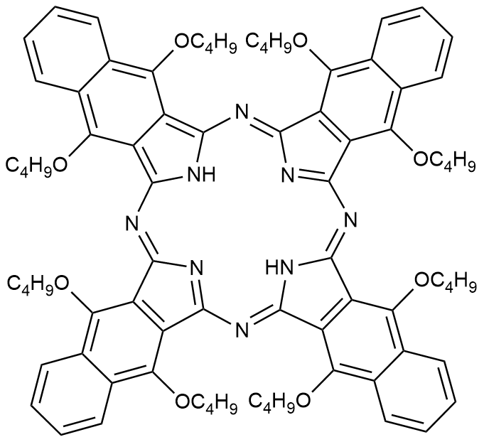 5,9,14,18,23,27,32,36-八丁氧基-2,3-萘酞菁 105528-25-4