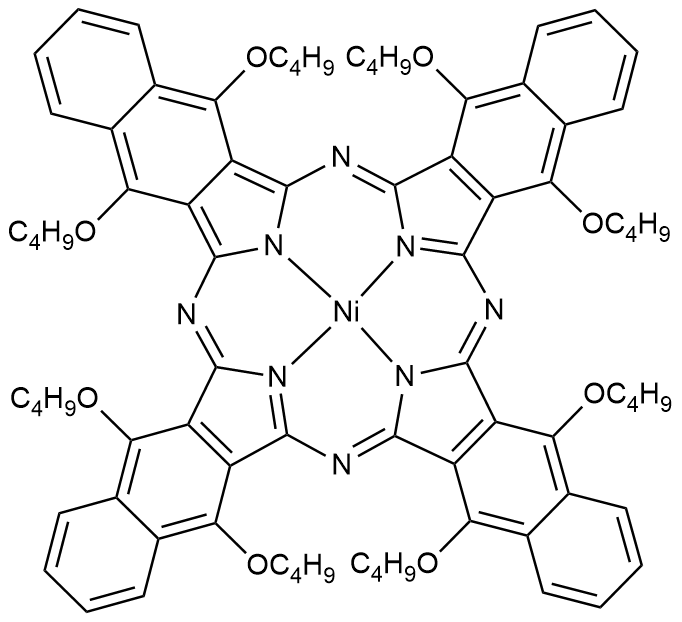 5,9,14,18,23,27,32,36-八丁氧基-2,3-萘酞菁镍 155773-70-9