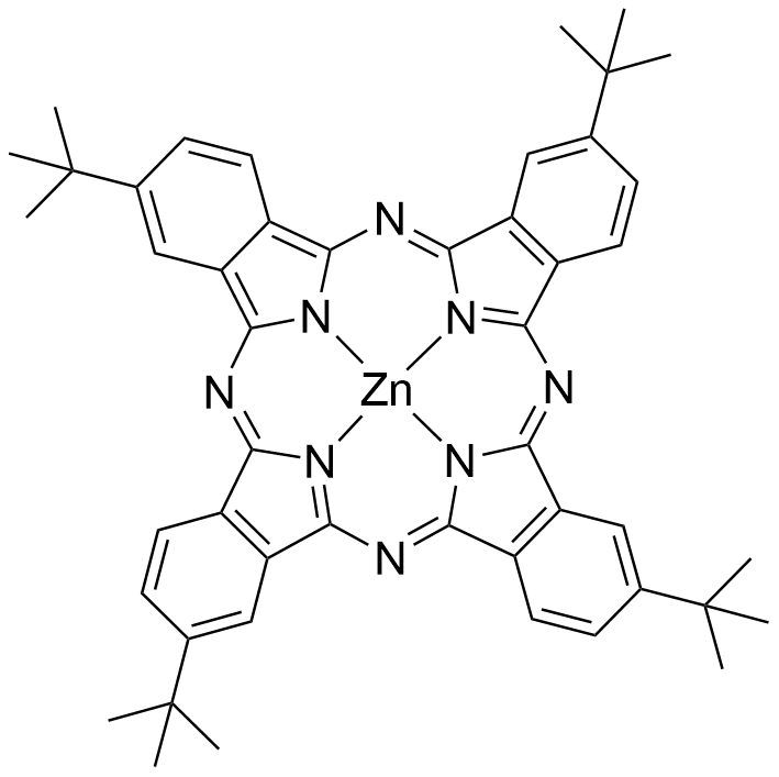 2,9,16,23-四叔丁基-29H,31H-酞菁锌