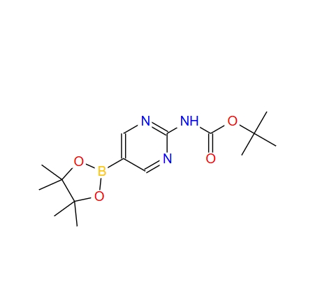 [2-(叔丁氧羰基氨基)嘧啶-5-基]硼酸频哪醇酯 1032758-88-5
