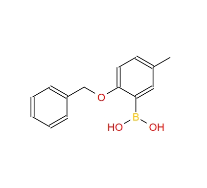 2-苄氧基-5-甲基苯硼酸 127972-17-2