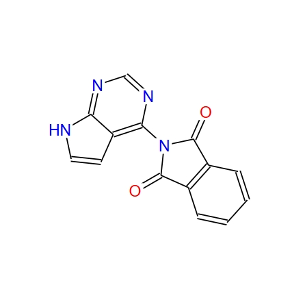 2-(7H-吡咯[2,3-D]嘧啶-4-基)-N-异吲哚-1,3-二酮 741686-49-7