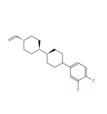 142400-92-8 (反式,反式)-4-(3,4-二氟苯基)-4'-乙烯基-1,1'-联(环己烷)