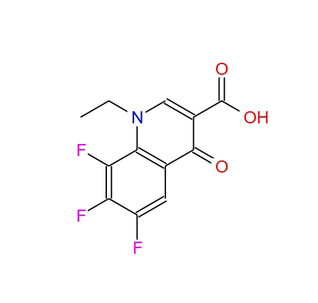 1-乙基-6,7,8-三氟-1,4-二氢-4-氧代喹啉-2-羧酸 75338-42-0