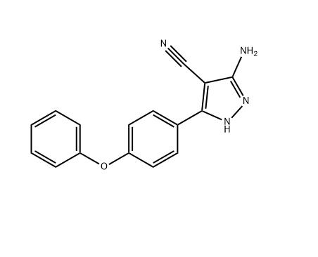 3-氨基-5-(4-苯氧基苯基)-4-氰基-1H-吡唑