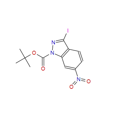 586330-18-9；3-碘-6-硝基-1H-吲唑-1-羧酸叔丁基酯