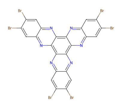 2,3,8,9,14,15-hexabromodiquinoxalino[2,3-a:2',3'-c]phenazine