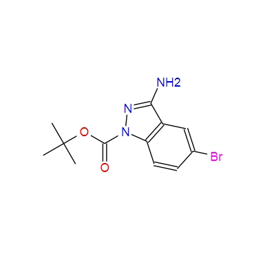 1093307-38-0；3-氨基-5-溴-1H-吲唑-1-羧酸叔丁酯