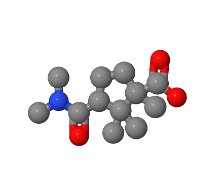 3-(二甲基氨基甲酰基)-1,2,2-三甲基环戊烷-1-羧酸