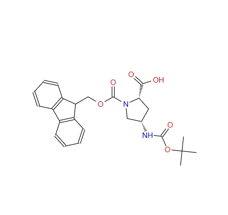 Boc-(2S,4S)-4-氨基-1-Fmoc-吡咯烷-2-羧酸 221352-74-5