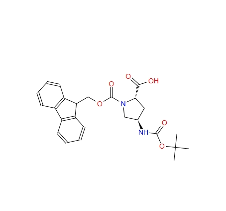 (2S,4R)-Fmoc-4-叔丁氧羰基氨基吡咯烷-2-甲酸 273222-06-3