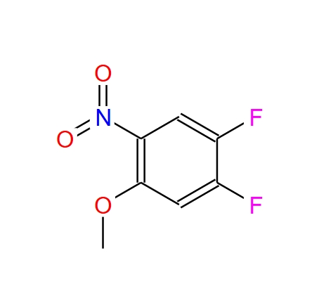3,4-二氟-6-硝基苯甲醚 66684-64-8