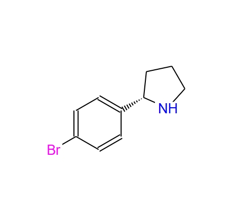 (S)-2-(4-溴苯基)吡咯烷 1189152-82-6