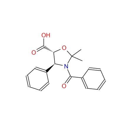 (4S,5R)-3-苯甲酰基-2,2-二甲基-4-苯基恶唑烷-5-酸 153652-70-1