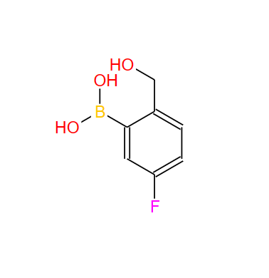 1246633-53-3?；5-氟-2-(羟甲基)苯硼酸；5-Fluoro-2-hydroxymethylphenylboronic acid