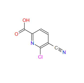 53234-56-3；6-氯-5-氰基皮考林酸；6-chloro-5-cyanopicolinic acid