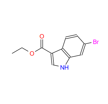 103858-55-5；6-溴吲哚-3-甲酸乙酯；1H-INDOLE-3-CARBOXYLIC ACID,6-BROMO-ETHYL ESTER