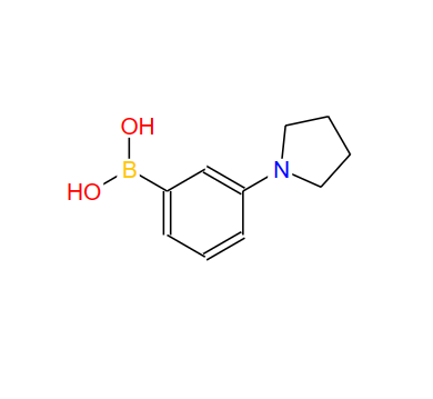 659731-18-7;3-吡咯烷苯硼酸;(3-PYRROLIDIN-1-YLPHENYL)BORONIC ACID