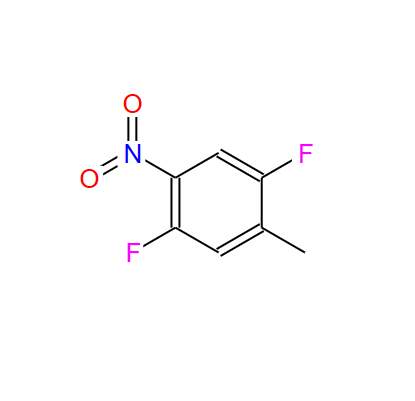 141412-60-4；2,5-二氟-4-硝基甲苯；1,4-DIFLUORO-2-METHYL-5-NITROBENZENE