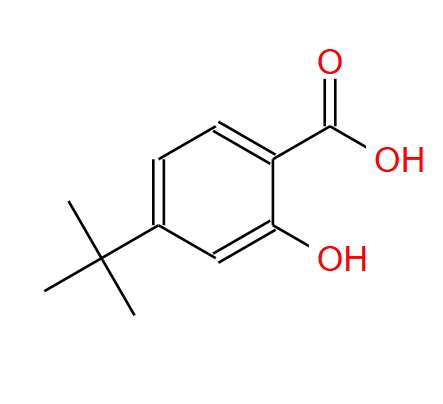 4-叔丁基-2-羟基苯甲酸