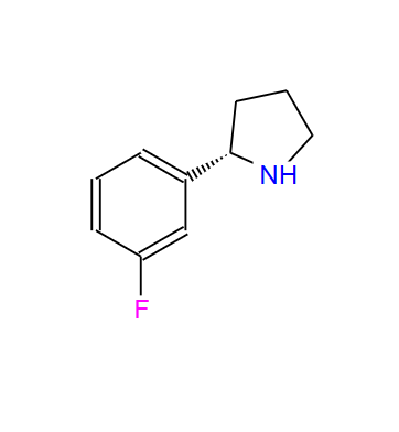920274-04-0;(S)-2-(3-氟苯基)吡咯烷;(S)-2-(3-Fluorophenyl)pyrrolidine