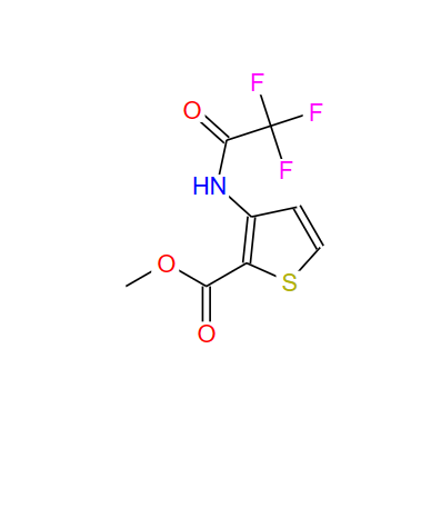 79128-68-0?;3-(N-三氟乙酰氨基)噻吩-2-羧酸甲酯;3-(2,2,2-trifluoro-acetylaMino)-thiophene-2-carboxylicacidMethylester