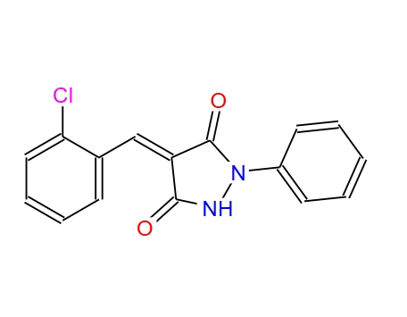 4-(2-氯亚苄基)-1-苯基吡唑烷-3,5-二酮