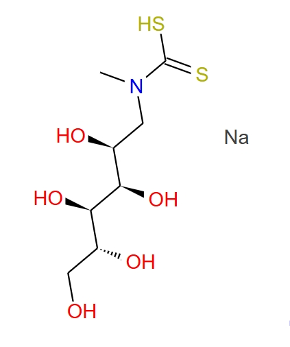 N-(D-葡糖基)-N-甲基二硫代氨基甲酸酯 钠盐