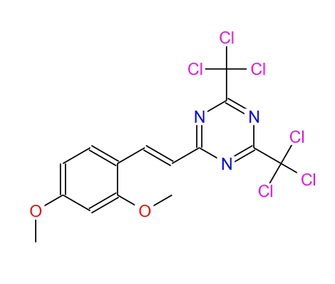 2-(2,4-二甲氧基苯乙烯基)-4,6-双(三氯甲基)-1,3,5-三嗪