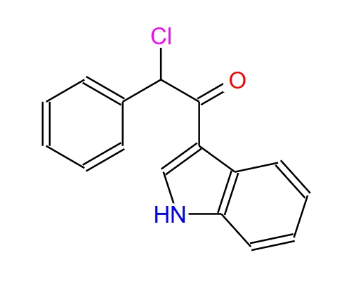 2-氯-1-(1H-吲哚-3-基)-2-苯乙酮