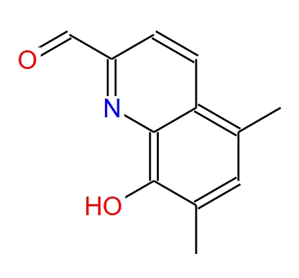 8-羟基-5,7-二甲基-2-喹啉甲醛