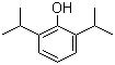 丙泊酚, 2,6-二异丙基苯酚, CAS #: 2078-54-8