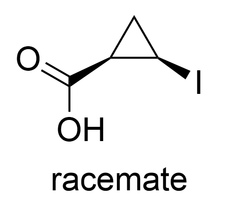 顺式-2-碘环丙烷羧酸, (cis)2-iodocyclopropanecarboxylic acid, 122676-92-0, ≥99%