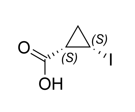 (1S,2S)-2-碘环丙烷羧酸, (1S,2S)-2-iodocyclopropanecarboxylic acid, 1932315-23-5, ≥99%