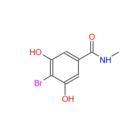 3.5-二羟基-4-溴苯甲酰胺 56375-85-0