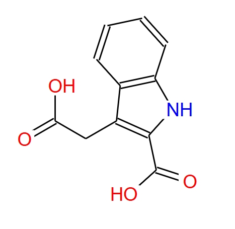 3-(羧甲基)-1H-吲哚-2-羧酸