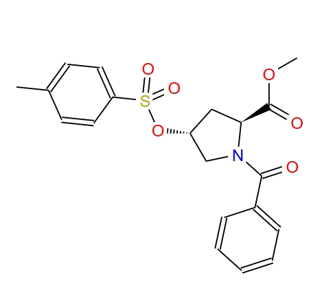 N-苯甲酰基-反式-4-对甲苯磺酰氧基-L-脯氨酸甲酯