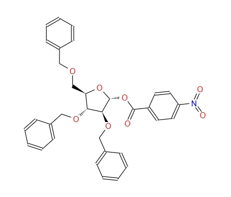 2,3,5-三-O-苯基-1-O-(4-硝基苯甲酰)-D-阿拉伯呋喃糖