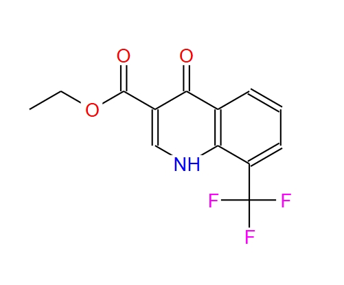 4-羟基-8-三氟甲基喹啉-3-羧酸乙酯