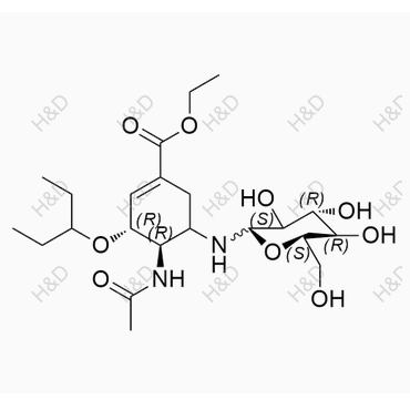 H&D-奥司他韦葡萄糖加合物3
