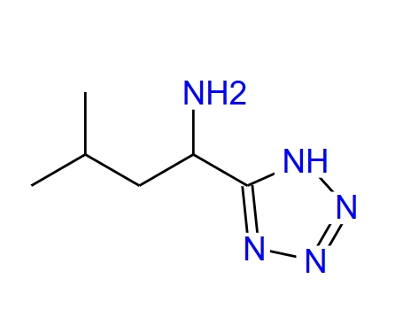 3-甲基-1-(1H-1,2,3,4-四唑-5-基)丁烷-1-胺