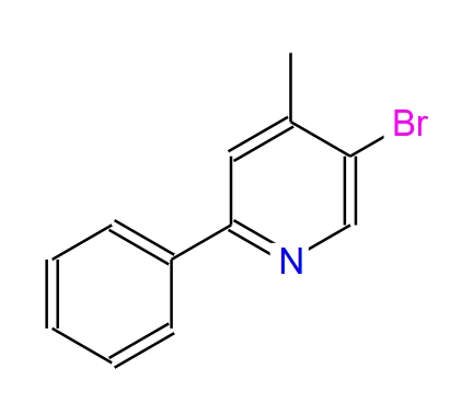 5-溴-4-甲基-2-苯基-吡啶