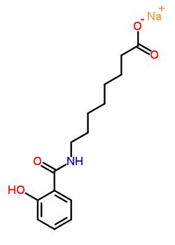 8-(2-羟基苯甲酰胺基)辛酸钠