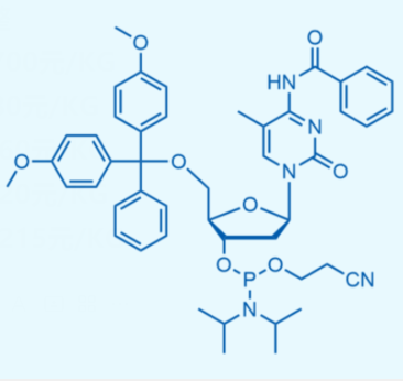 魏氏试剂  Bz-5-ME-2'-脱氧胞苷亚磷酰胺单体—105931-57-5