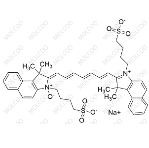 吲哚菁绿氮氧化物杂质(钠盐)，质量优性状稳