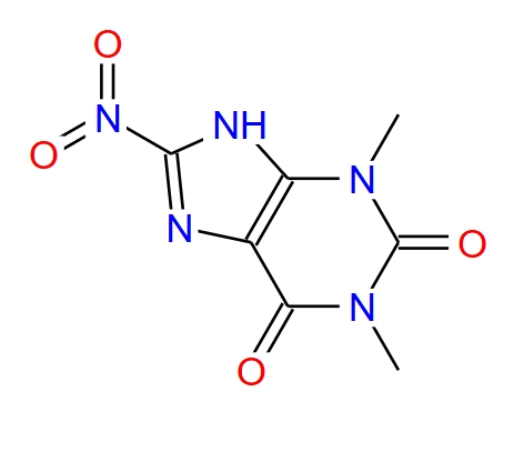 1,3-二甲基-8-硝基-1H-嘌呤2,6(3H,9H)-二酮